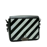 Load image into Gallery viewer, Off-White Binder Clip Bag Diag Mini Black White Yellow (Like new)

