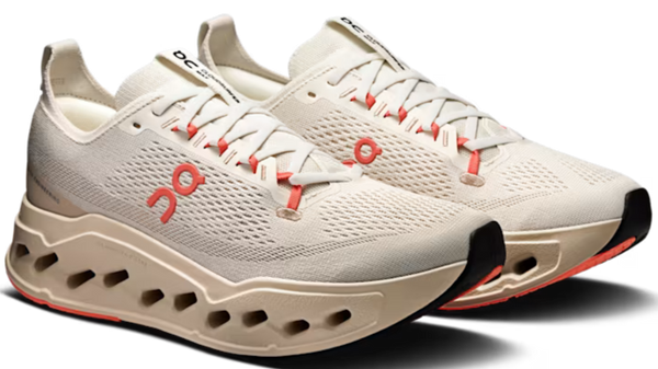 On Running Cloudsurfer Max Ivory Salmon (Women's)
