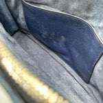 Load image into Gallery viewer, Miu Miu Madras Denim Handbag Blue (Pre-owned)
