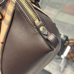 Load image into Gallery viewer, Burberry Haymarket Check Small Blaze Satchel (Pre-owned)
