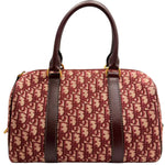Load image into Gallery viewer, Christian Dior Oblique Boston Bag Bordeaux (Like new) RWTB3HK
