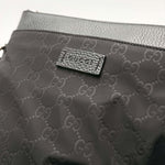 Load image into Gallery viewer, Gucci Messenger GG Nylon Black (Like new) RCY4WXT
