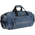 Load image into Gallery viewer, Supreme Denim Duffle Bag Washed Indigo
