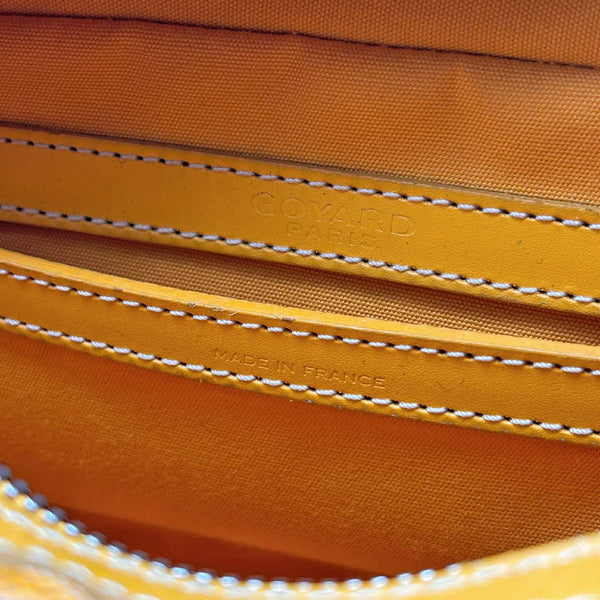 Goyard Cap-Vert PM Bag Yellow (Pre-owned) 9G2CDMD