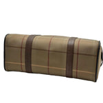 Load image into Gallery viewer, Burberry Vintage Beige/Brown Check Fabric Satchel (Pre-owned)
