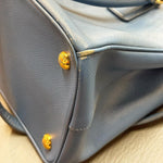 Load image into Gallery viewer, Prada Black Saffiano Lux Leather Double Zip Small Tote Bag (Pre-owned) WTYTRCG
