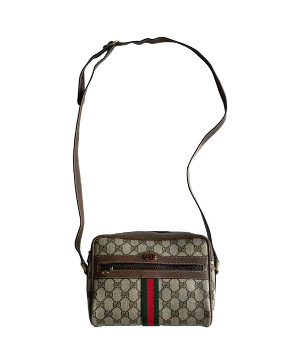 Gucci GG Supreme Ophidia Small Shoulder Bag (Pre-owned)