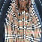 Load image into Gallery viewer, Burberry Small Banner Leather Handbag Black (Like new) BCV3YJR
