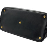 Load image into Gallery viewer, Prada Black Saffiano Leather Top Handle Tote Bag (Like new) DGRJQ2W
