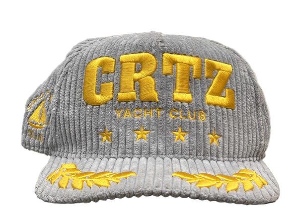 Corteiz Soho Yacht Club Crtz Cap Grey