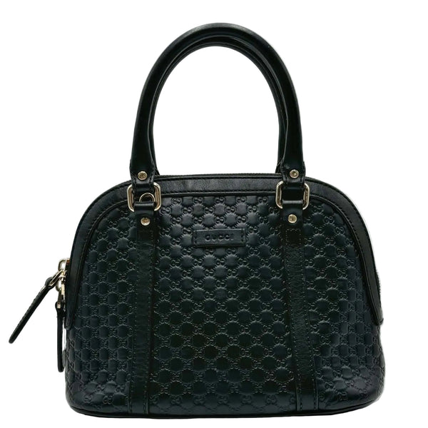 Gucci Microguccissima Dome Bag Small Black (Pre-owned) 6JCRRQY
