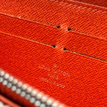 Load image into Gallery viewer, Louis Vuitton Zippy Wallet Ivory Epi Leather Orange (Pre-owned)
