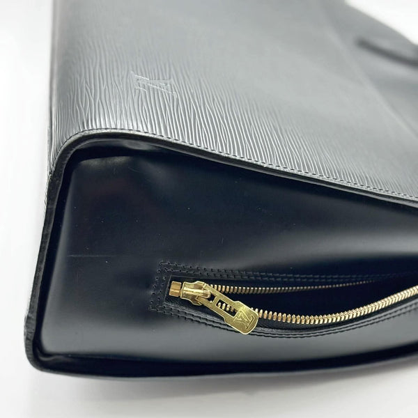 Louis Vuitton Black Epi Leather Sorbonne Briefcase Bag (Pre-owned) T4BK8HV
