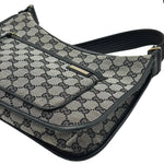 Load image into Gallery viewer, Gucci GG Canvas Hobo Leather Shoulder Bag (Pre-owned) K44VJ32
