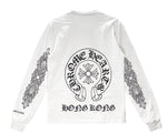 Load image into Gallery viewer, Chrome Hearts Hong Kong Exclusive Horseshoe Floral Sleeve Long Sleeve Shirt
