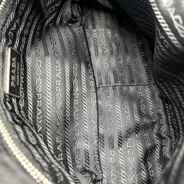 Prada Nylon Camera/Shoulder Bag Black (Pre-owned)