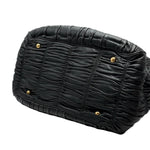 Load image into Gallery viewer, Prada Black Nappa Leather Gaufre Tote Bag (Pre-owned) XGY97GW

