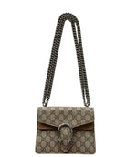 Load image into Gallery viewer, Gucci Dionysus Shoulder Bag GG Supreme Mini Beige (Like new) BHGWJM9
