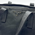 Load image into Gallery viewer, Prada Nylon Tessuto Black Mini Tote Shoulder Bag (Pre-owned)
