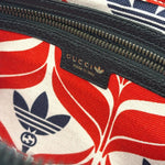 Load image into Gallery viewer, Gucci x Adidas Textured Dollar Calfskin Belt Bag Black (Pre-owned)

