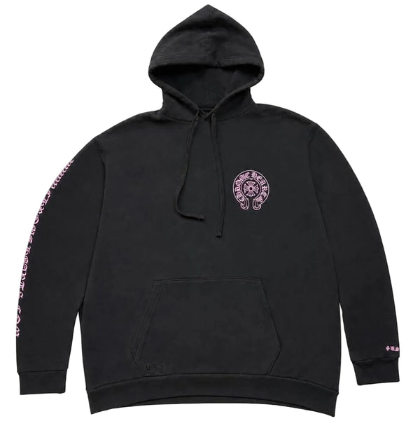 Chrome Hearts  Exclusive Pink Horseshoe Pullover Hoodie