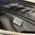 Load image into Gallery viewer, Gucci Techno Canvas Web Top Handle Shoulder Bag Black (Pre-owned)
