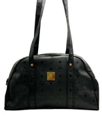Load image into Gallery viewer, MCM Black Visetos Nylon Heritage Shoulder Bag (Like new)
