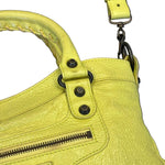 Load image into Gallery viewer, Balenciaga Mimosa Lambskin Leather First Motorcycle Bag (Vintage)

