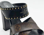 Load image into Gallery viewer, Louis Vuitton  Monogram Star Trail Sandals (Fitted)
