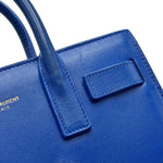 Load image into Gallery viewer, Saint Laurent Royal Blue Calfskin Leather Classic Nano Sac De Jour Bag (Pre-owned) W8B989X
