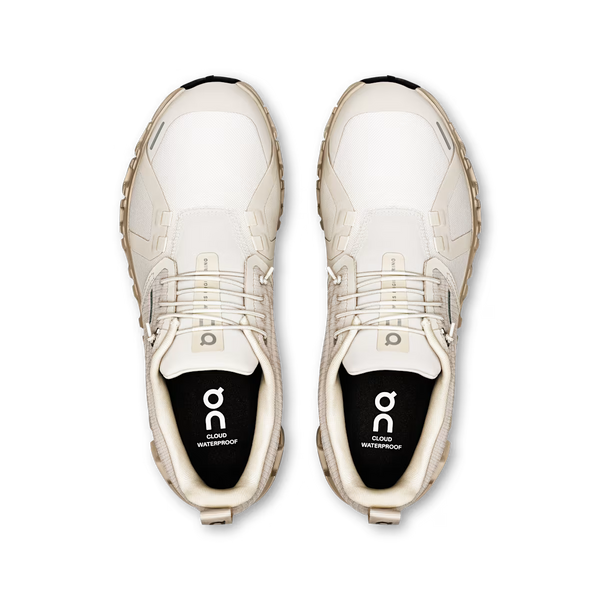 On Running Cloud 6 Waterproof Pearl Cream (Women's)