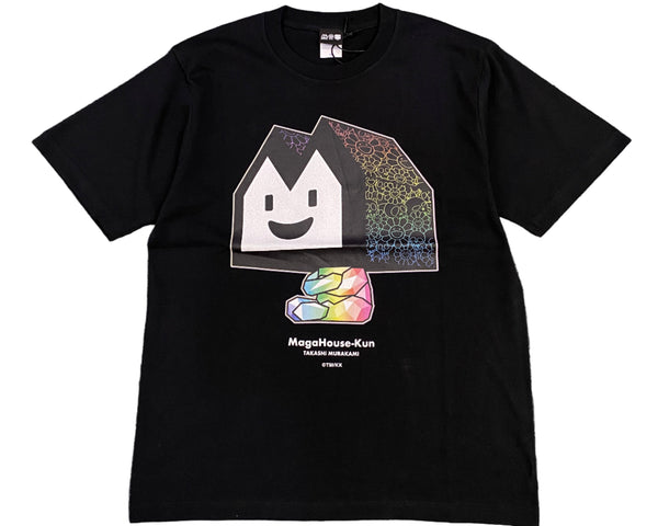 Takashi Murakami MAGAHOUSE-KUN T-shirt Black