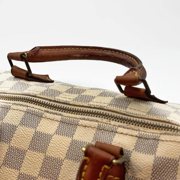 Louis Vuitton Damier Azur Canvas Speedy Bandouliere 30 Bag (Pre-owned) 99Q48KD