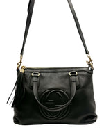 Load image into Gallery viewer, Gucci Soho Working Satchel Interlocking G Logo (Pre-owned)
