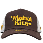 Load image into Gallery viewer, New Era 9Forty x SF "Mahal Kita" Trucker Hat Brown

