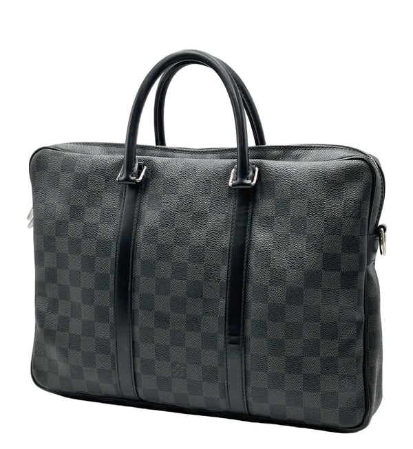 Louis Vuitton Damier Graphite Canvas Porte-Documents Voyage PM Bag (Pre-owned) WGB9VCT