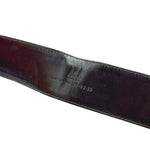 Load image into Gallery viewer, Gucci Black Leather and Web Canvas Interlocking G Buckle Belt (Pre-owned)
