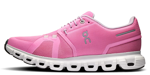 On Running Cloud 6 Raspberry White (Women's)