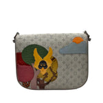 Load image into Gallery viewer, Louis Vuitton Limited Edition Grey Monogram Patchwork Conte De Fees Musette Bag (Pre-owned)
