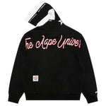 Load image into Gallery viewer, AAPE Men Zip Throughs AAPEUNVS moonface hooded jacket Black
