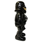 Load image into Gallery viewer, Black Stormtrooper Police Grin by Madeby Monsters x Ron English Popaganda

