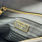 Load image into Gallery viewer, Prada Vitello Daino Leather Two Way Tote Bag Grey (Pre-owned)
