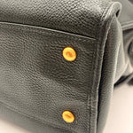 Load image into Gallery viewer, Prada Black Vitello Daino Leather 2-Way Hand &amp; Shoulder Bag (Like new) 2RK63MV
