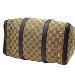 Load image into Gallery viewer, Gucci Beige/Purple GG Canvas Medium Joy Boston Bag W/Shoulder Strap (Like new)
