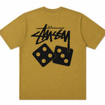 Load image into Gallery viewer, Stussy Dice Pigment Dyed Tee Khaki
