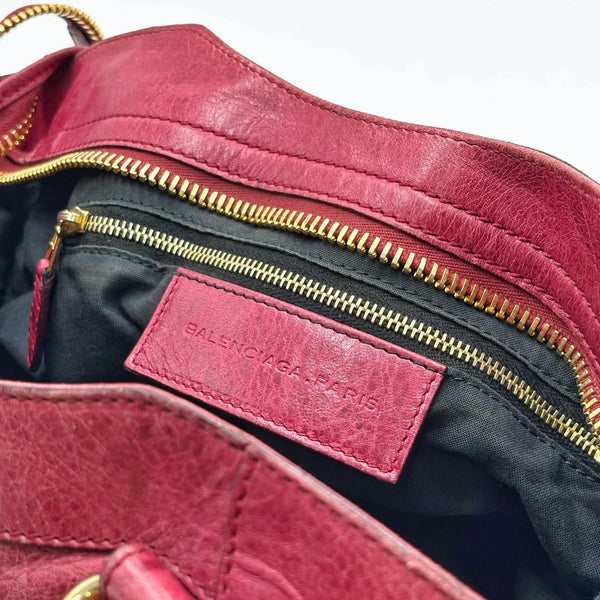 Balenciaga Agneau Giant 21 Gold Hardware Part Time Bubblegum (Pre-owned) HJ4VR22