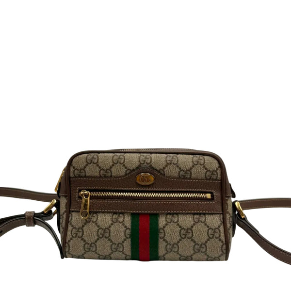 Gucci Ophidia Mini GG Supreme Crossbody Bag (Pre-owned) 3CGBMW6