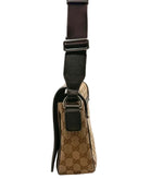 Load image into Gallery viewer, Gucci GG Canvas Crossbody Flap Messenger Bag (Like new) 4J6C7DY
