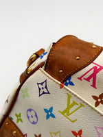 Load image into Gallery viewer, Louis Vuitton White Monogram Multicolore Beverly MM Bag “Murakami” (Pre-owned) W9VDYRR
