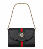 Load image into Gallery viewer, Gucci Rajah Web Chain Shoulder Bag Leather Small (Excellent Condition)
